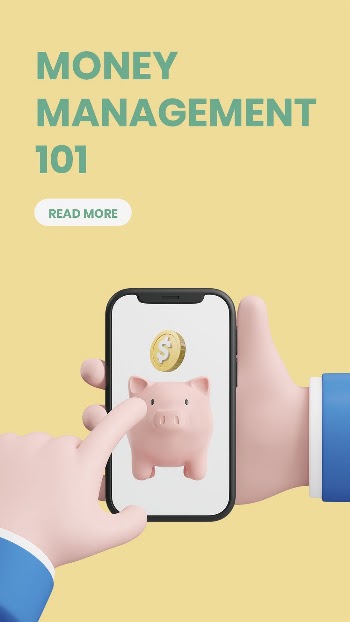 3D money management template, Instagram | Free PSD Template - rawpixel