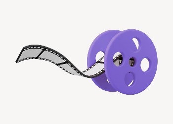3D movie reel, entertainment graphic | Free Photo - rawpixel