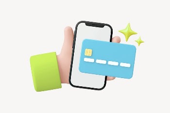 3D online payment, credit card | Free Photo - rawpixel