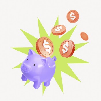 3D piggy bank, savings, finance | Free Photo - rawpixel