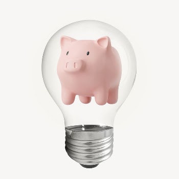 3D piggy bank sticker, finance | Free PSD - rawpixel