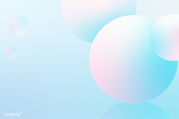 3D pink and blue balls on a blue background | Free  illustration - 2335591