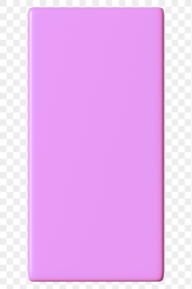 3D pink rectangle png geometric | Free PNG - rawpixel
