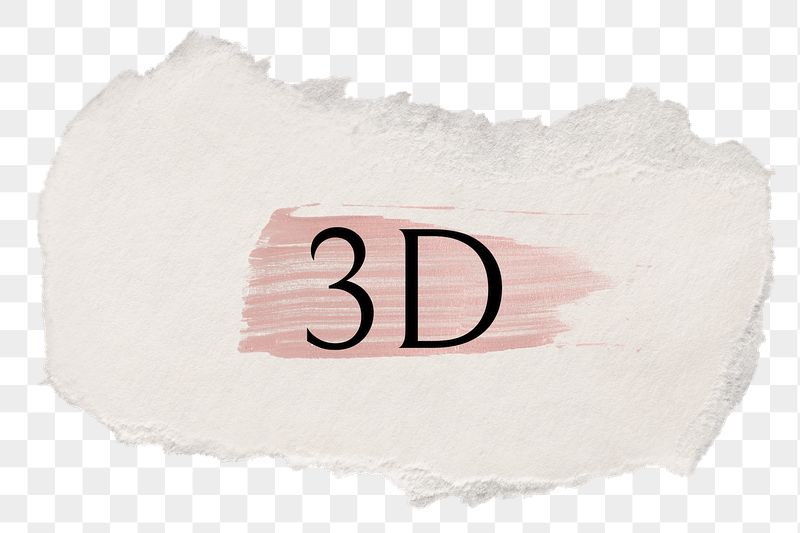 3D png ripped paper word | Free PNG - rawpixel