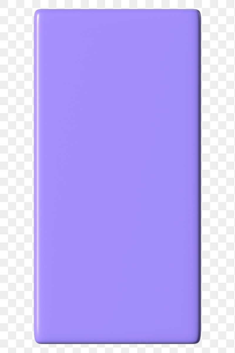3D purple rectangle png geometric | Free PNG - rawpixel