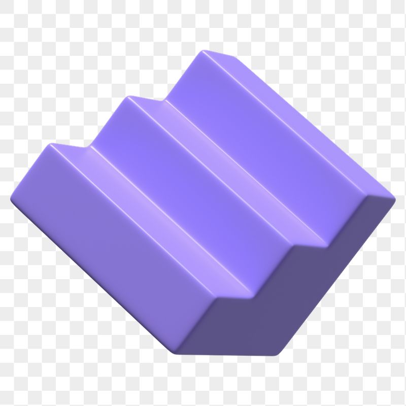 3D purple stairs png podium | Free PNG - rawpixel