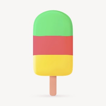 3D  rainbow gelato, summer | Free Photo - rawpixel
