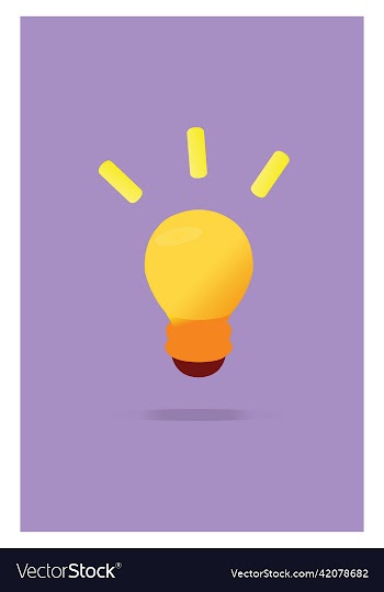 3d render light bulb icon isolated premium