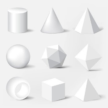 3D rendered geometrical shapes, black | Free PSD - rawpixel