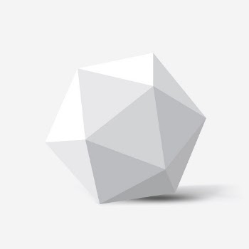 3D rendered icosahedron element, geometric | Free Vector - rawpixel