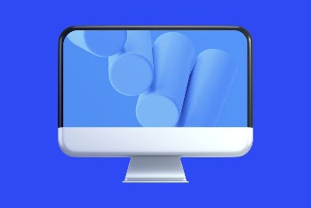 3D rendering computer screen illustration | Free Photo - rawpixel