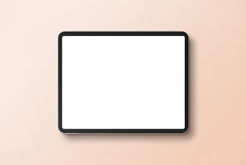 3D rendering tablet screen, digital | Free Photo - rawpixel