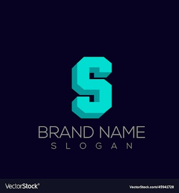 3d s logo - letter s logo design