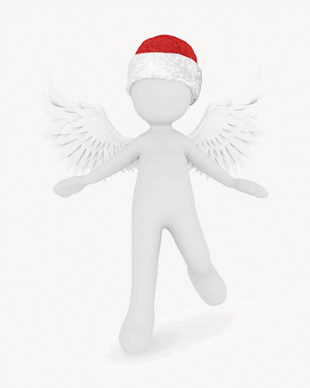 3D Santa angel, isolated object | Free Photo - rawpixel