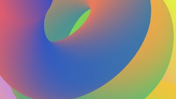 3D shapes HD wallpaper, blue | Free Vector - rawpixel