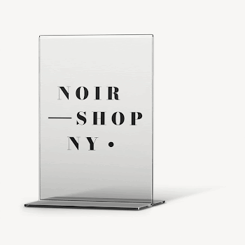 3D sign holder mockup, business | Free PSD Mockup - rawpixel