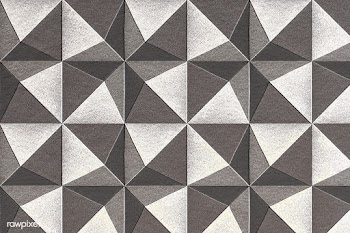 3D silver paper craft pentahedron patterned background  design element | Free  transparent png - 2352746