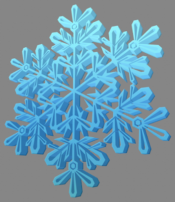 3D Snowflake PNG Clipart Image | Gallery Yopriceville - High ...