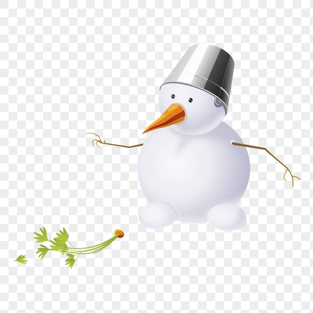 3D snowman png sticker, Christmas | Free PNG - rawpixel