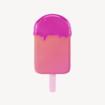 3D strawberry gelato, summer concept | Free Photo - rawpixel