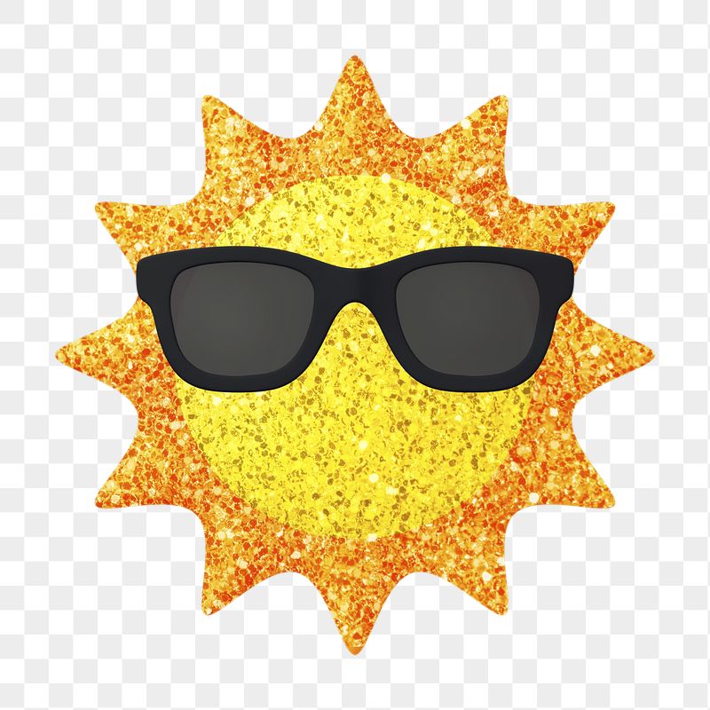 3D sun png, weather sticker | Free PNG - rawpixel