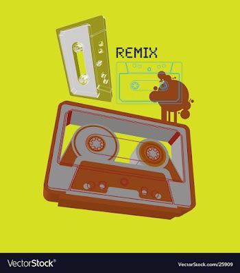 3d tape illustration vector image