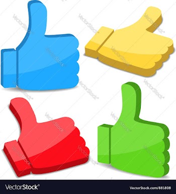  					3D Thumbs Up Icons vector&nbsp;image														