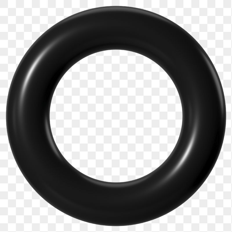 3D torus ring png shape | Free PNG - rawpixel