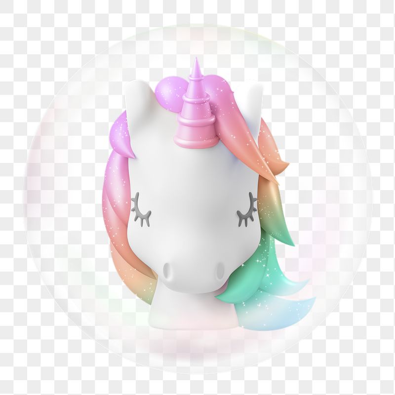 3D unicorn png sticker, startup | Free PNG - rawpixel