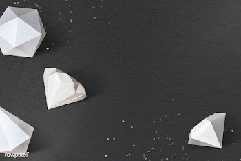 3D white icosahedron and asymmetric hexagonal bipyramid patterned back.. | Free  illustration - 2350176