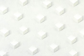 3D white paper craft cubic patterned background | Free  illustration - 2357691