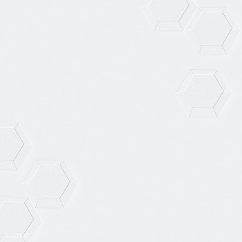 3D white paper craft hexagonal patterned background | Free  illustration - 2351477
