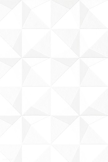 3D white paper craft pentahedron patterned background design element | Free  transparent png - 2354597