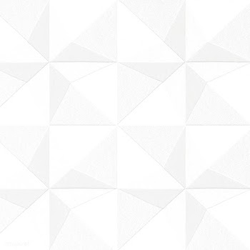 3D white paper craft pentahedron patterned background design element | Free  transparent png - 2354625
