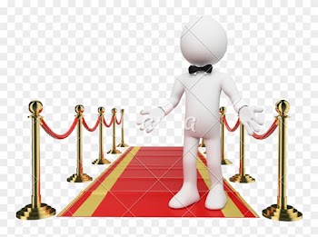 3d White People, Welcome To The Red Carpet - 3d People Welcome