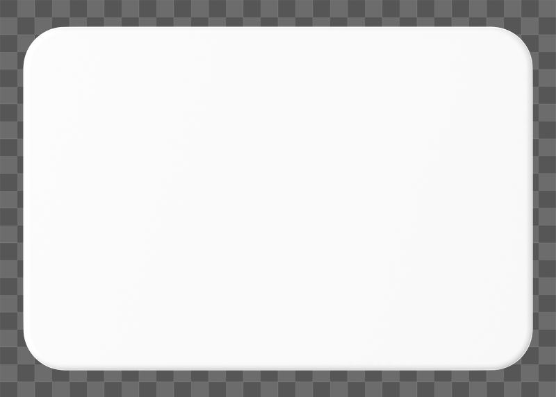3D white rectangle png geometric | Free PNG - rawpixel