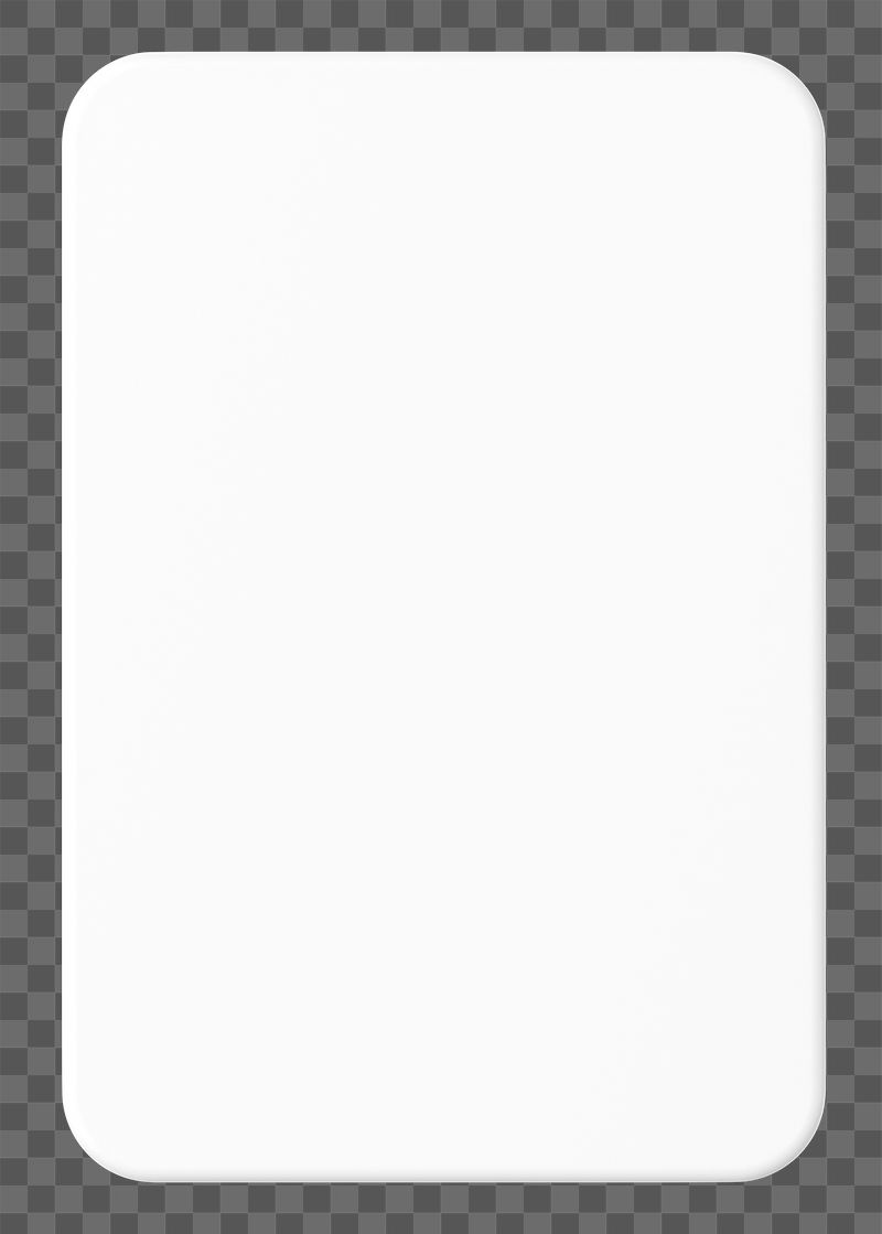 3D white rectangle png geometric | Free PNG - rawpixel