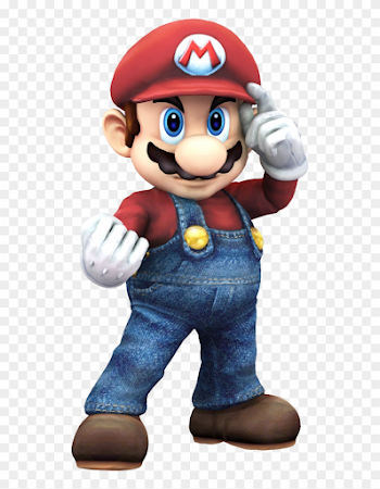 3ds Drawing Mario - Mario Smash Bros, HD Png Download - 764x1046 ...