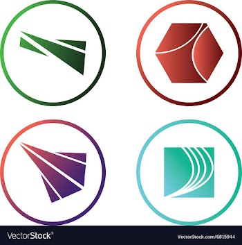 4 Element Logo vector image