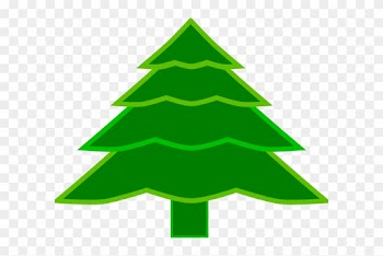 4 Layer Fir Tree Clip Art At Clkercom Vector - Christmas Tree