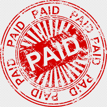 4 Paid Stamp Vector (PNG Transparent, SVG) | OnlyGFX.com