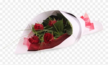 4 Stem Red Rose Bouquet - Red Roses Bouquet Small