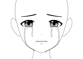 4 Ways to Draw Crying Anime Eyes & Tears - AnimeOutline