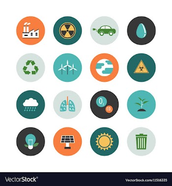 402environment flat iconVS 01 vector image