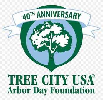 40th Tree City Usa Logo 2-color - Tree City Usa Logo