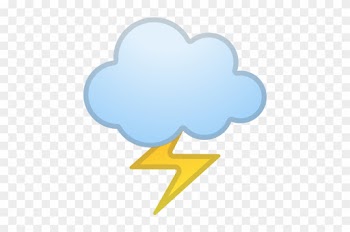 42674 Cloud With Lightning Icon - Icon