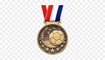 43 Star Splash Medals Soccer - Medal