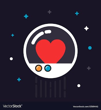 472heart in capsule vector image