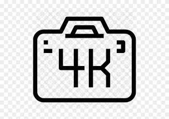 4k Camera Icon - Digital Slr