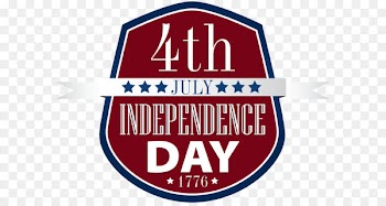 4th July Badge PNG Clip Art Image 